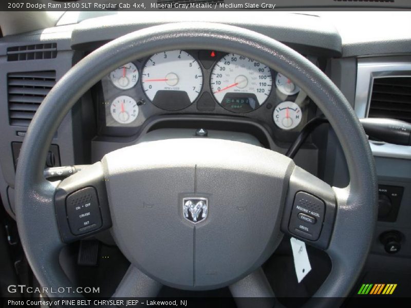 Mineral Gray Metallic / Medium Slate Gray 2007 Dodge Ram 1500 SLT Regular Cab 4x4