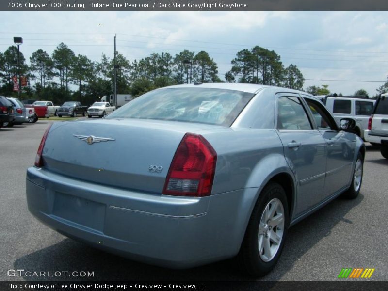 Butane Blue Pearlcoat / Dark Slate Gray/Light Graystone 2006 Chrysler 300 Touring