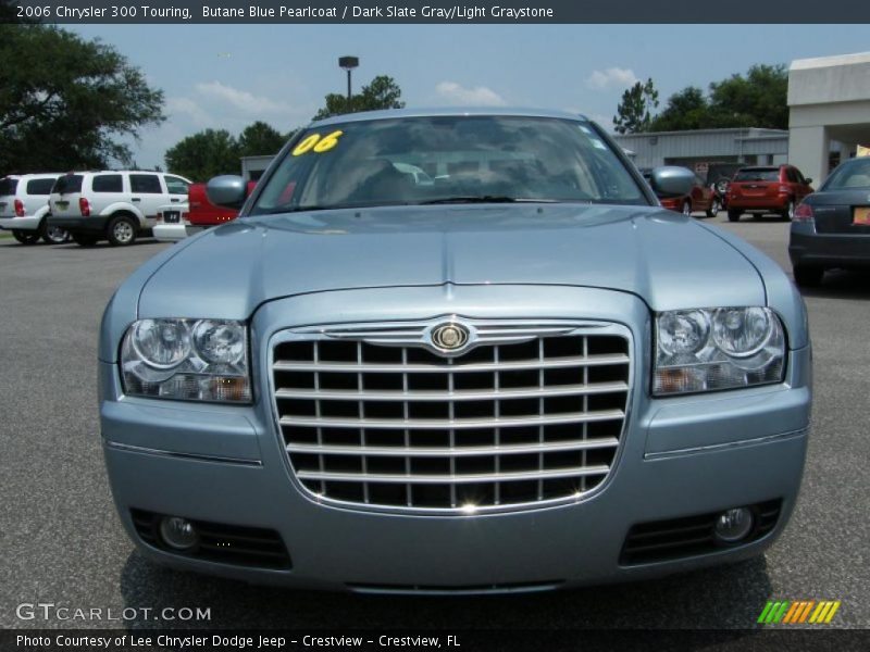 Butane Blue Pearlcoat / Dark Slate Gray/Light Graystone 2006 Chrysler 300 Touring