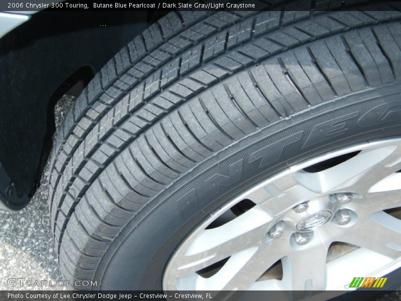 Butane Blue Pearlcoat / Dark Slate Gray/Light Graystone 2006 Chrysler 300 Touring