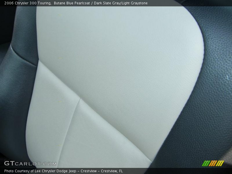 Butane Blue Pearlcoat / Dark Slate Gray/Light Graystone 2006 Chrysler 300 Touring