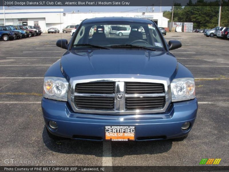 Atlantic Blue Pearl / Medium Slate Gray 2006 Dodge Dakota SLT Club Cab