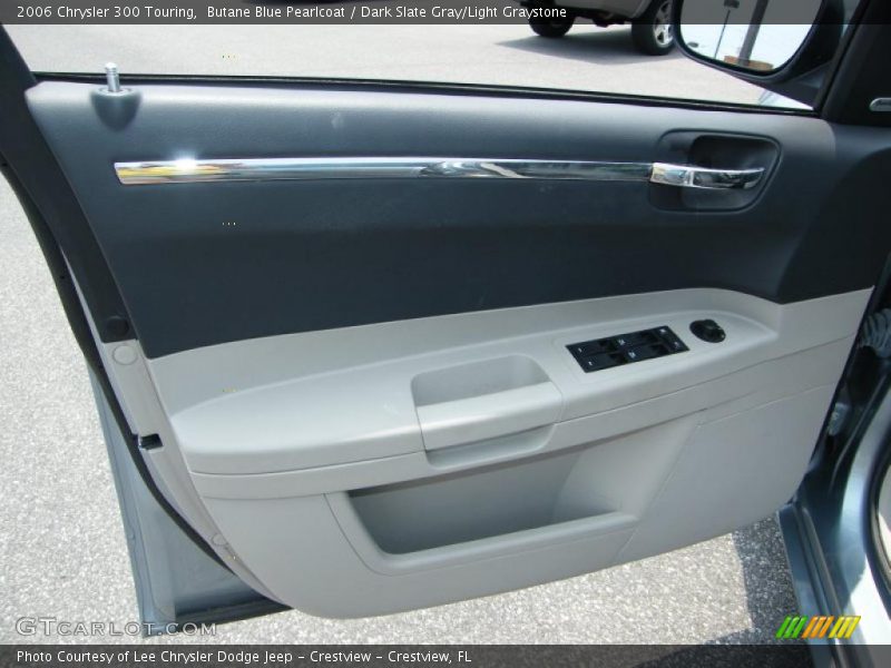 Butane Blue Pearlcoat / Dark Slate Gray/Light Graystone 2006 Chrysler 300 Touring