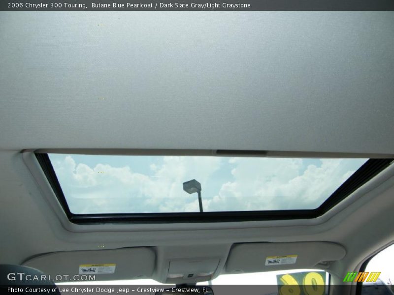 Butane Blue Pearlcoat / Dark Slate Gray/Light Graystone 2006 Chrysler 300 Touring