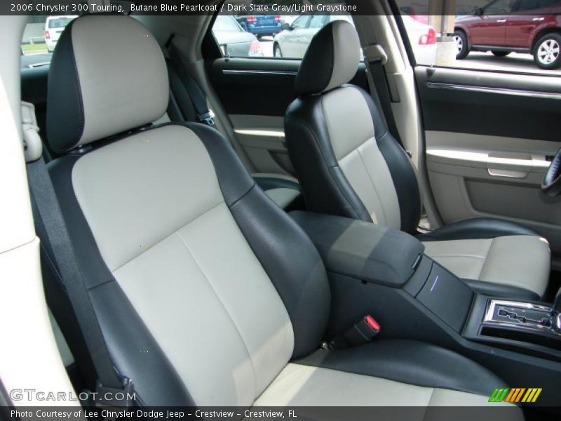 Butane Blue Pearlcoat / Dark Slate Gray/Light Graystone 2006 Chrysler 300 Touring