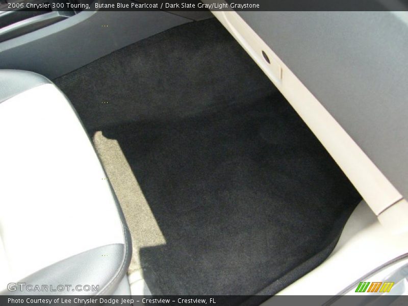 Butane Blue Pearlcoat / Dark Slate Gray/Light Graystone 2006 Chrysler 300 Touring