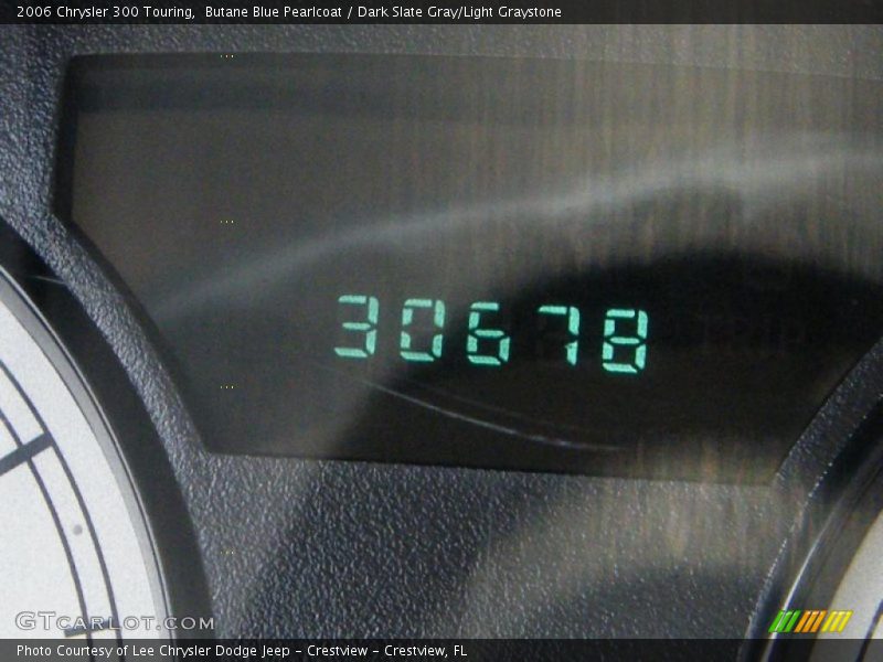 Butane Blue Pearlcoat / Dark Slate Gray/Light Graystone 2006 Chrysler 300 Touring