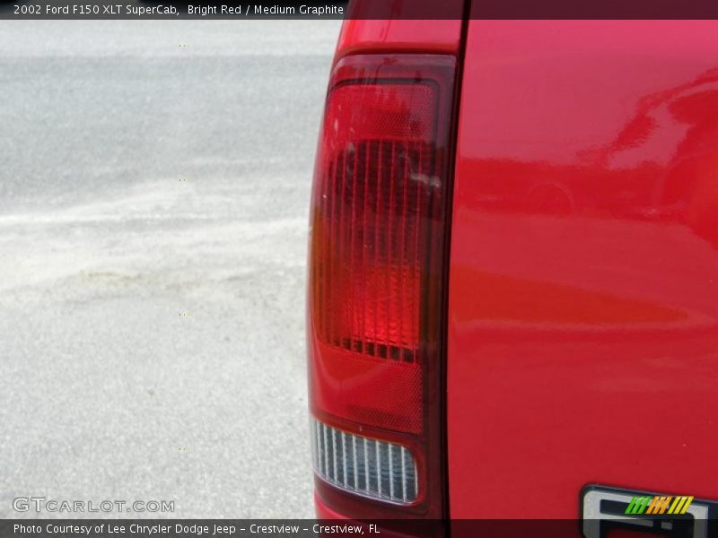 Bright Red / Medium Graphite 2002 Ford F150 XLT SuperCab