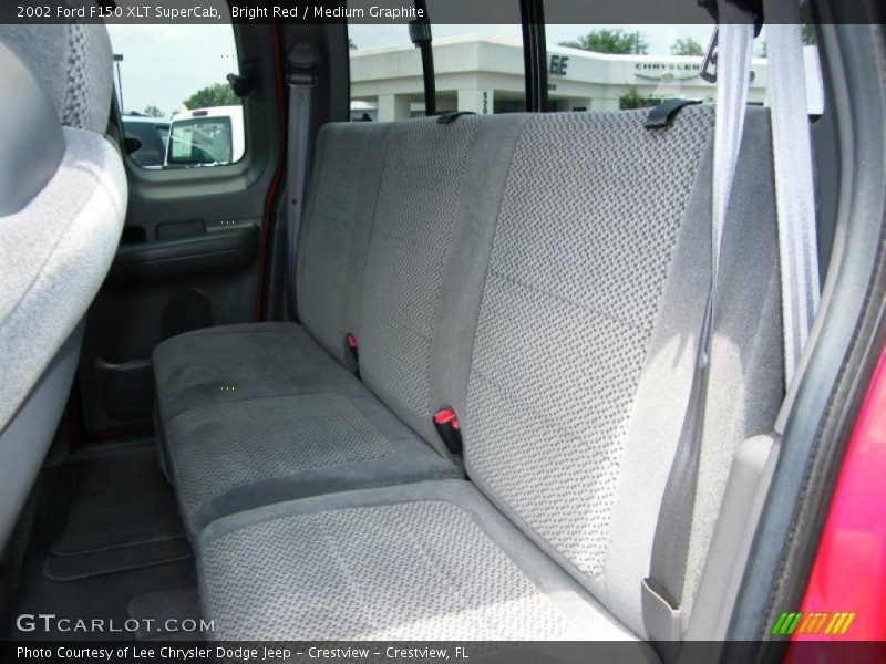 Bright Red / Medium Graphite 2002 Ford F150 XLT SuperCab