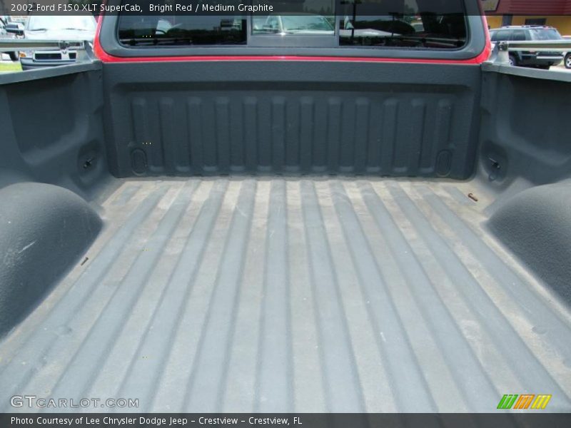 Bright Red / Medium Graphite 2002 Ford F150 XLT SuperCab
