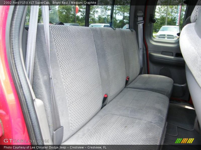 Bright Red / Medium Graphite 2002 Ford F150 XLT SuperCab