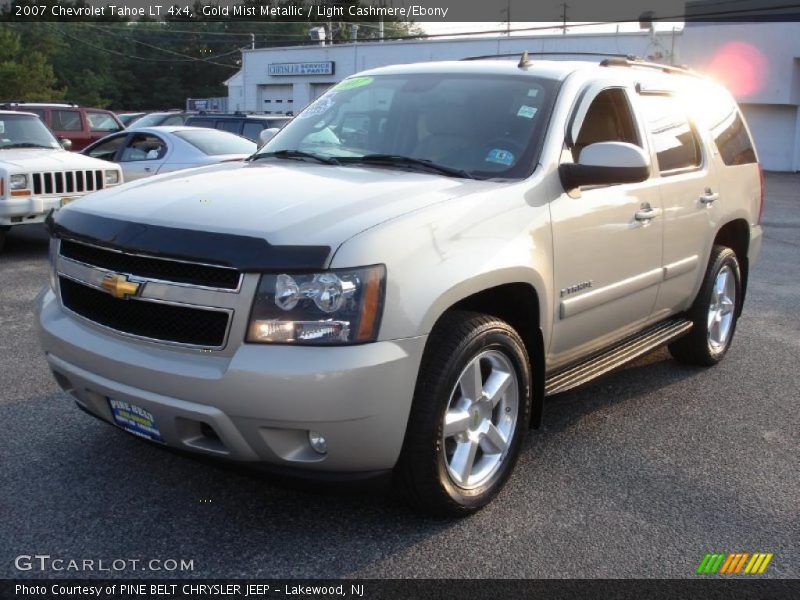 Gold Mist Metallic / Light Cashmere/Ebony 2007 Chevrolet Tahoe LT 4x4