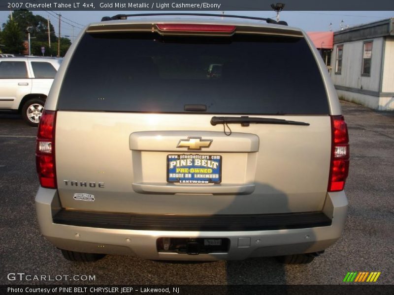 Gold Mist Metallic / Light Cashmere/Ebony 2007 Chevrolet Tahoe LT 4x4