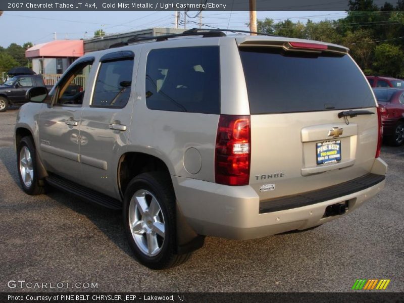 Gold Mist Metallic / Light Cashmere/Ebony 2007 Chevrolet Tahoe LT 4x4
