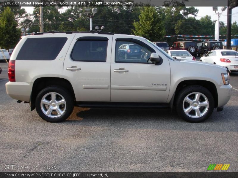 Gold Mist Metallic / Light Cashmere/Ebony 2007 Chevrolet Tahoe LT 4x4