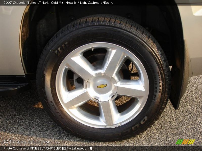 Gold Mist Metallic / Light Cashmere/Ebony 2007 Chevrolet Tahoe LT 4x4