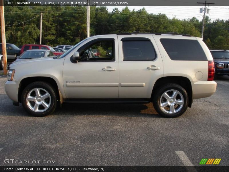 Gold Mist Metallic / Light Cashmere/Ebony 2007 Chevrolet Tahoe LT 4x4