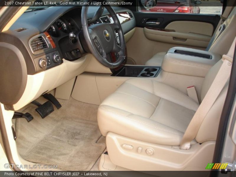 Gold Mist Metallic / Light Cashmere/Ebony 2007 Chevrolet Tahoe LT 4x4