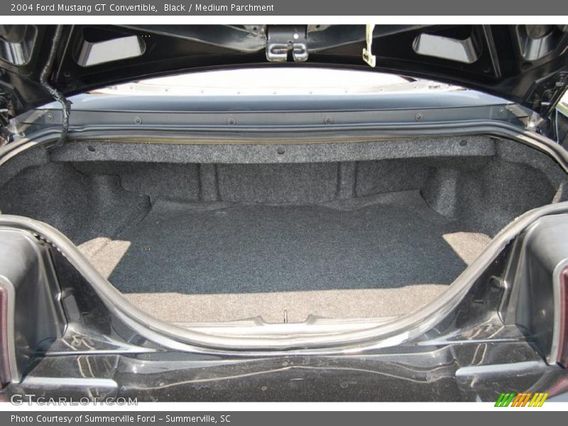 Black / Medium Parchment 2004 Ford Mustang GT Convertible