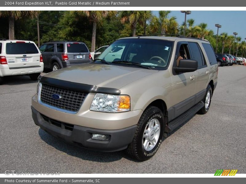 Pueblo Gold Metallic / Medium Parchment 2004 Ford Expedition XLT