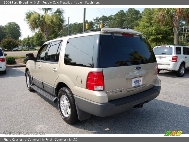 Pueblo Gold Metallic / Medium Parchment 2004 Ford Expedition XLT