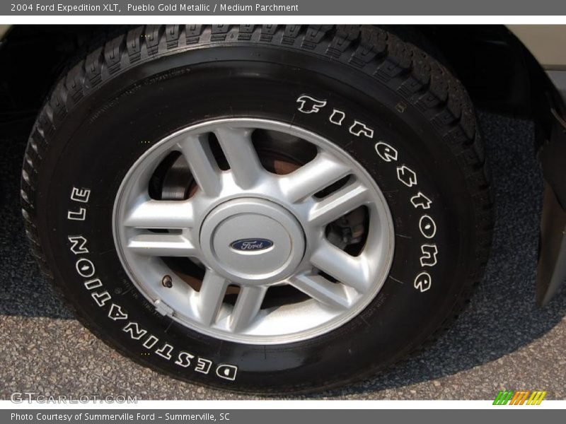 Pueblo Gold Metallic / Medium Parchment 2004 Ford Expedition XLT