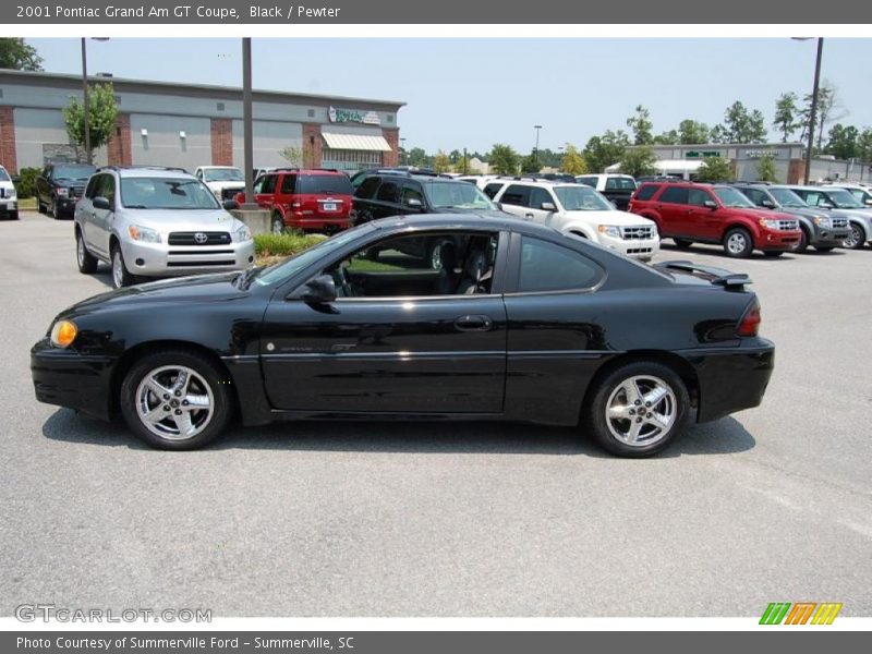 Black / Pewter 2001 Pontiac Grand Am GT Coupe