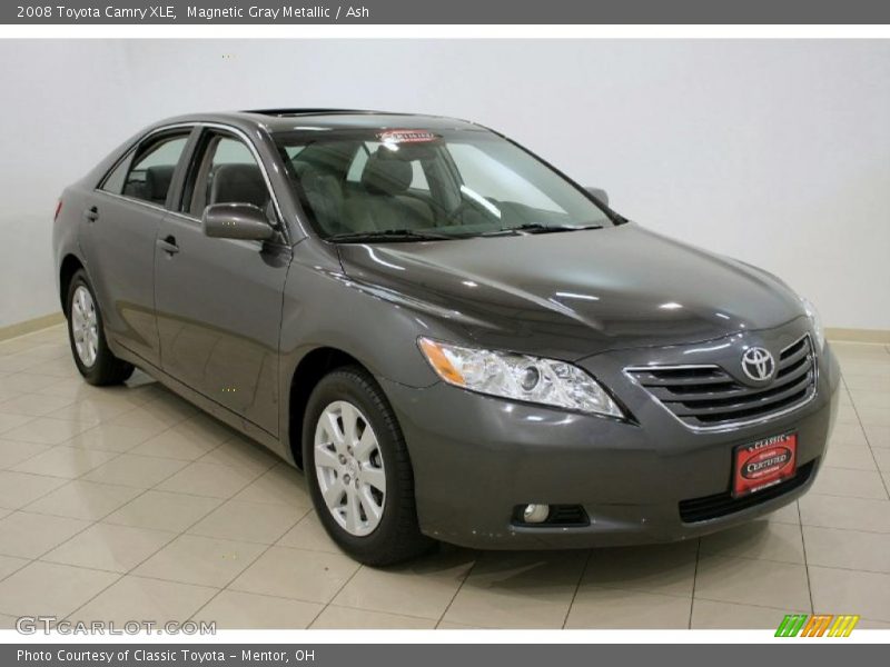 Magnetic Gray Metallic / Ash 2008 Toyota Camry XLE