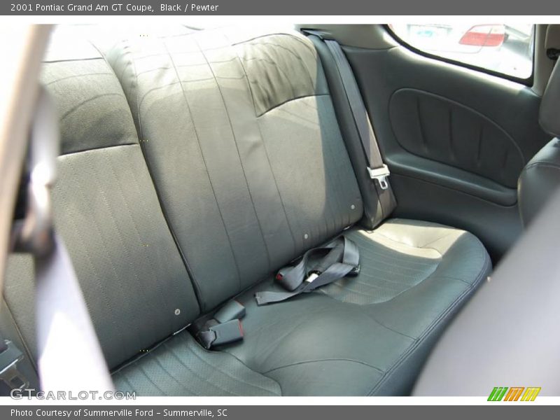Black / Pewter 2001 Pontiac Grand Am GT Coupe