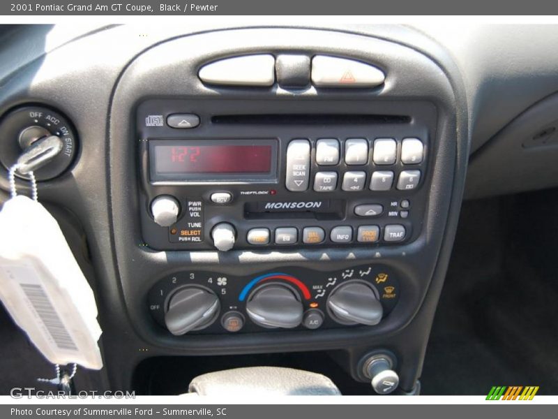 Black / Pewter 2001 Pontiac Grand Am GT Coupe