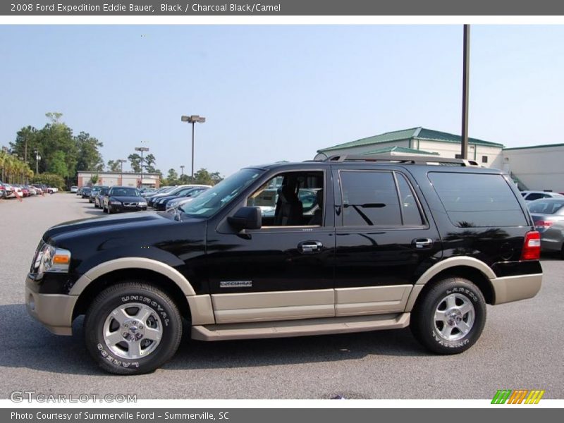 Black / Charcoal Black/Camel 2008 Ford Expedition Eddie Bauer