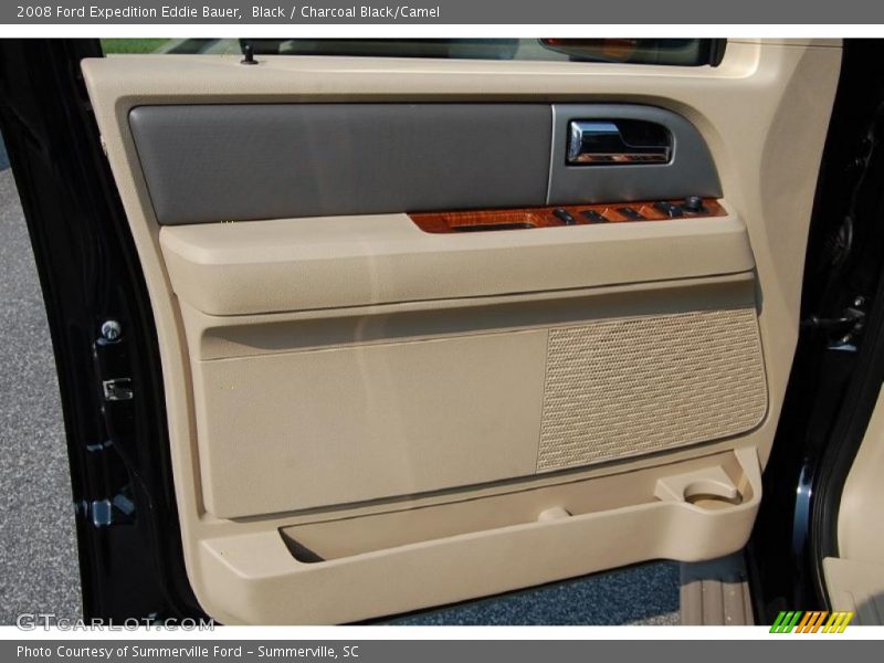 Black / Charcoal Black/Camel 2008 Ford Expedition Eddie Bauer