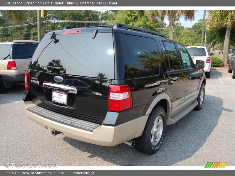 Black / Charcoal Black/Camel 2008 Ford Expedition Eddie Bauer