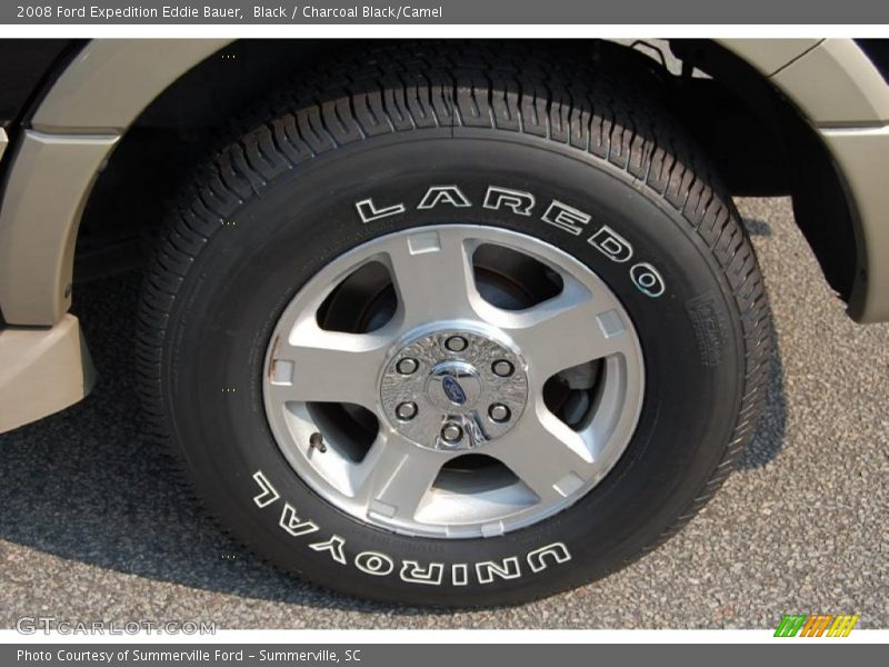 Black / Charcoal Black/Camel 2008 Ford Expedition Eddie Bauer