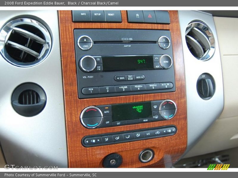 Black / Charcoal Black/Camel 2008 Ford Expedition Eddie Bauer