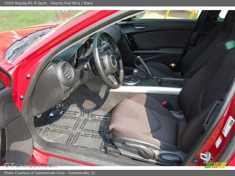 Velocity Red Mica / Black 2009 Mazda RX-8 Sport