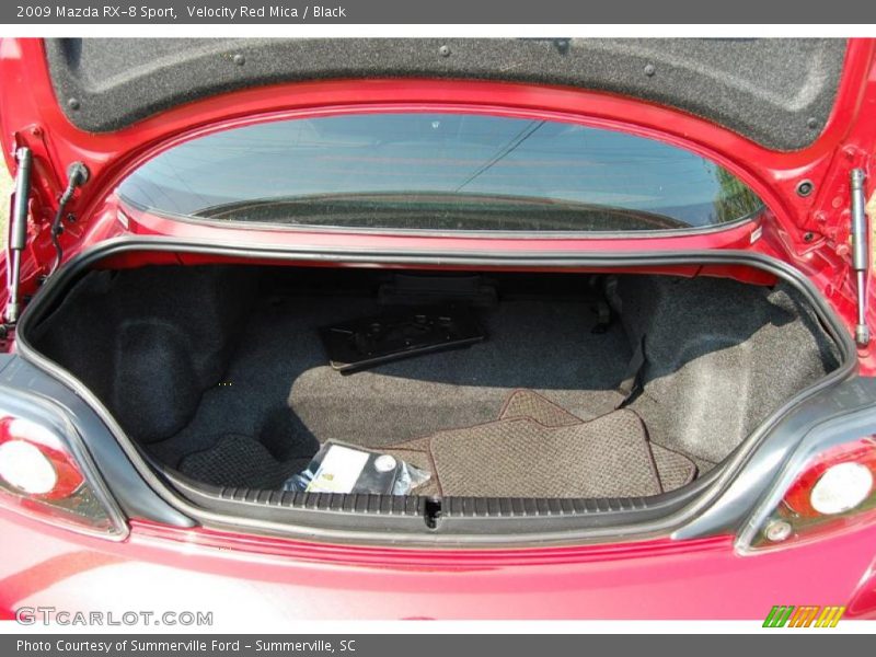 Velocity Red Mica / Black 2009 Mazda RX-8 Sport