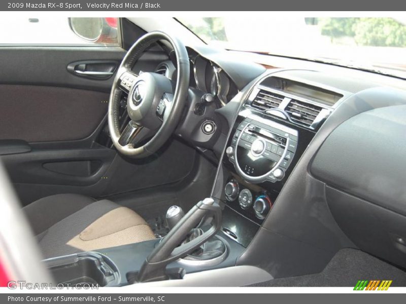 Velocity Red Mica / Black 2009 Mazda RX-8 Sport