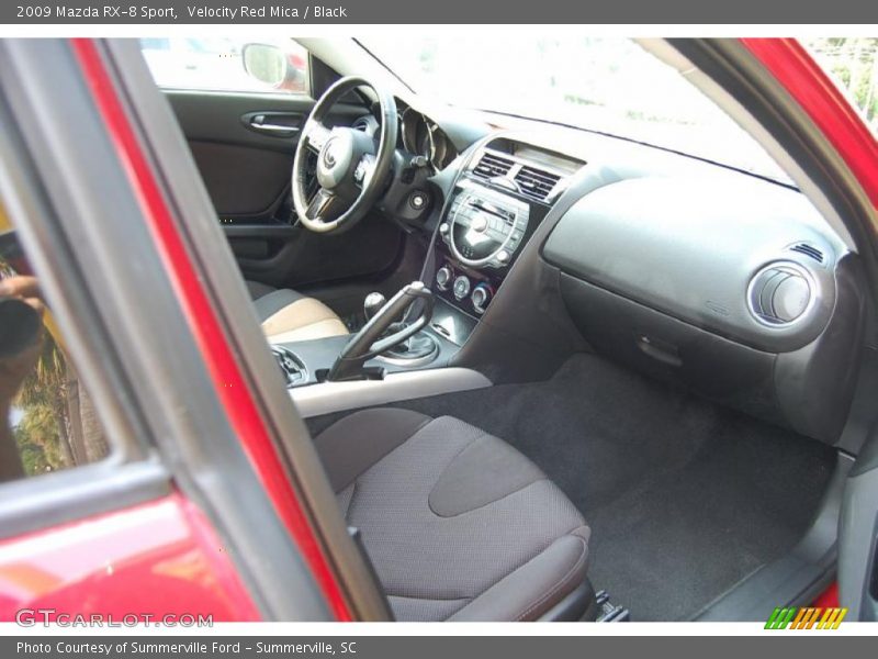 Velocity Red Mica / Black 2009 Mazda RX-8 Sport