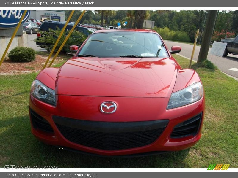 Velocity Red Mica / Black 2009 Mazda RX-8 Sport