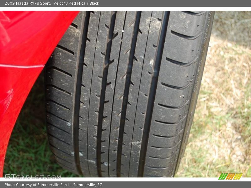 Velocity Red Mica / Black 2009 Mazda RX-8 Sport