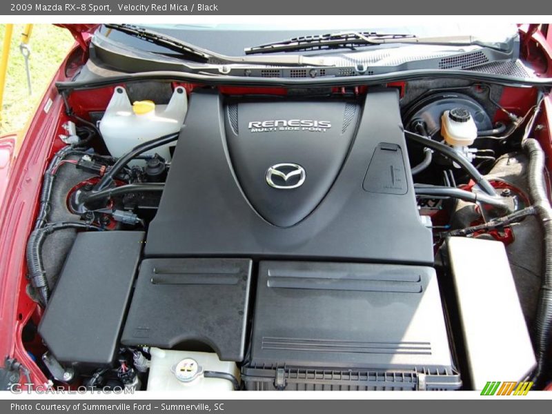Velocity Red Mica / Black 2009 Mazda RX-8 Sport