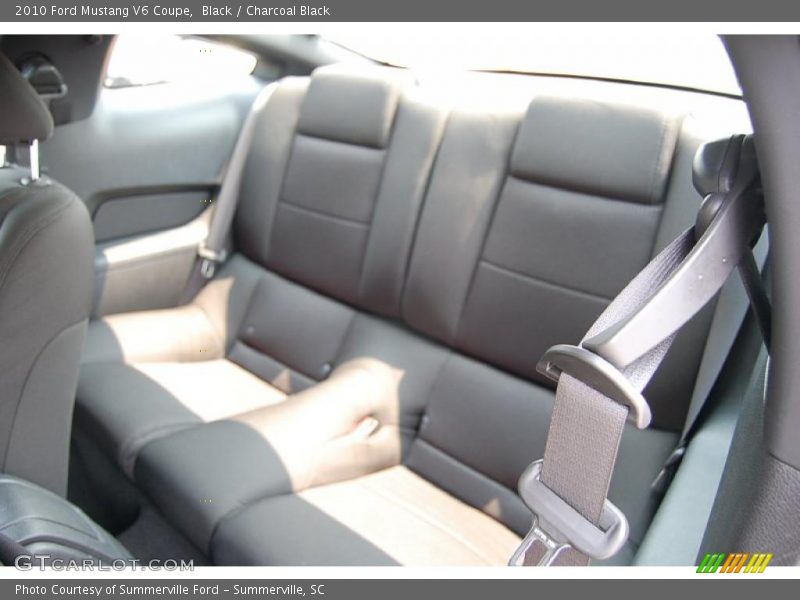 Black / Charcoal Black 2010 Ford Mustang V6 Coupe
