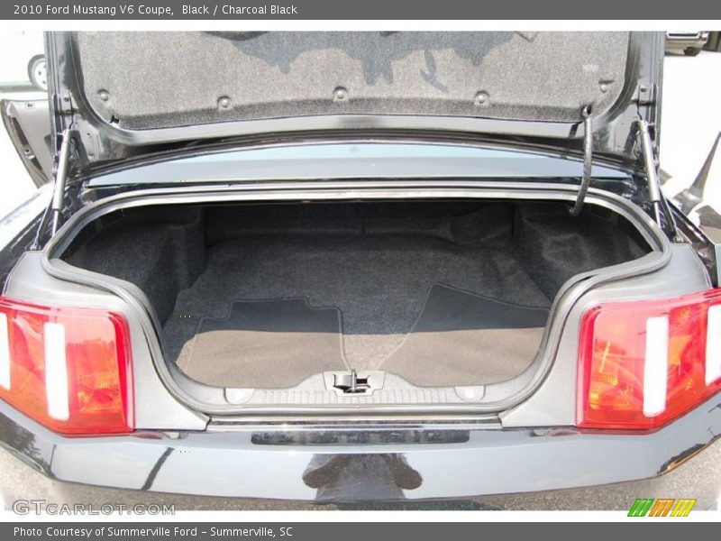 Black / Charcoal Black 2010 Ford Mustang V6 Coupe
