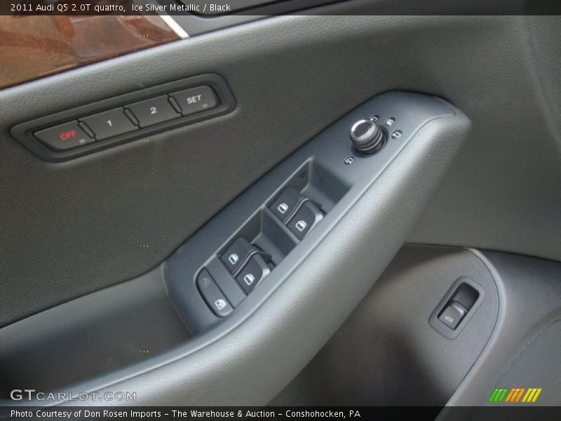 Ice Silver Metallic / Black 2011 Audi Q5 2.0T quattro