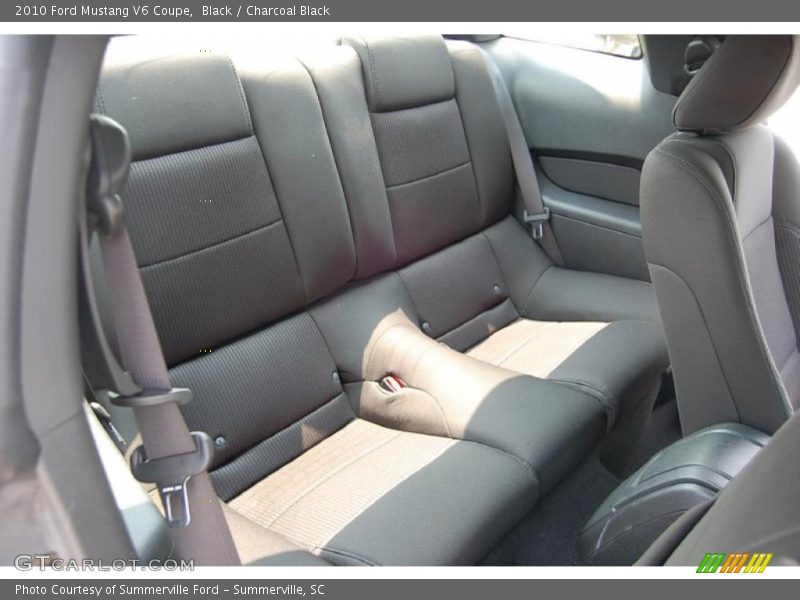 Black / Charcoal Black 2010 Ford Mustang V6 Coupe