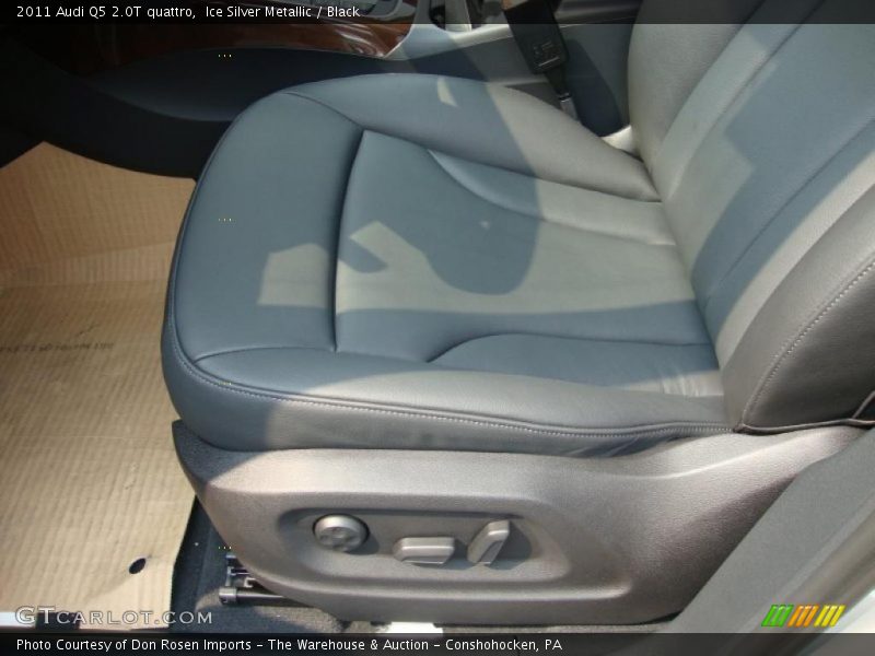 Ice Silver Metallic / Black 2011 Audi Q5 2.0T quattro