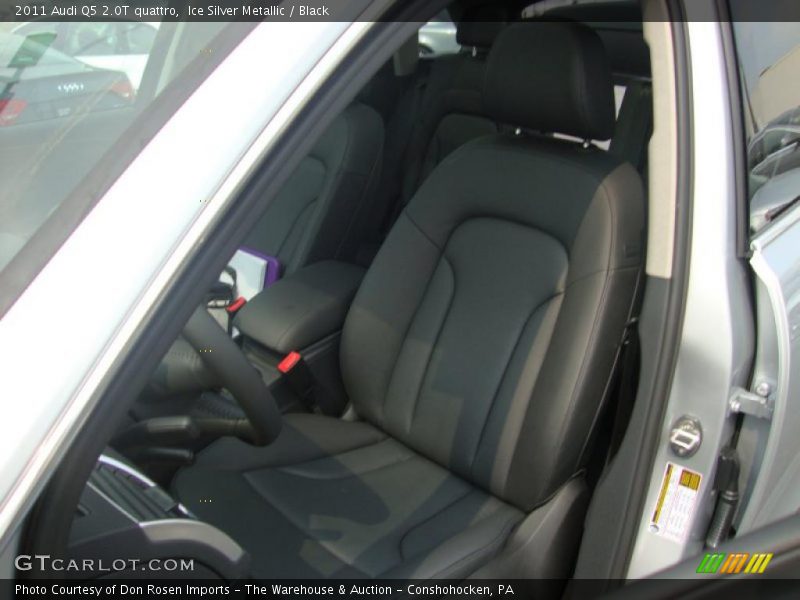 Ice Silver Metallic / Black 2011 Audi Q5 2.0T quattro