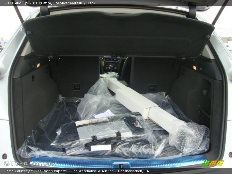 Ice Silver Metallic / Black 2011 Audi Q5 2.0T quattro