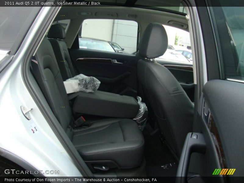 Ice Silver Metallic / Black 2011 Audi Q5 2.0T quattro